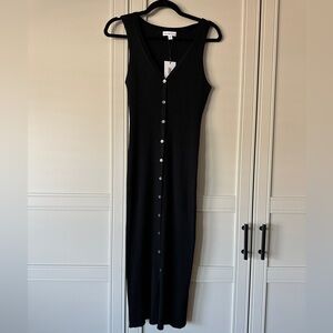Calvin Klein Jeans Maxi Jersey Button down Dress
